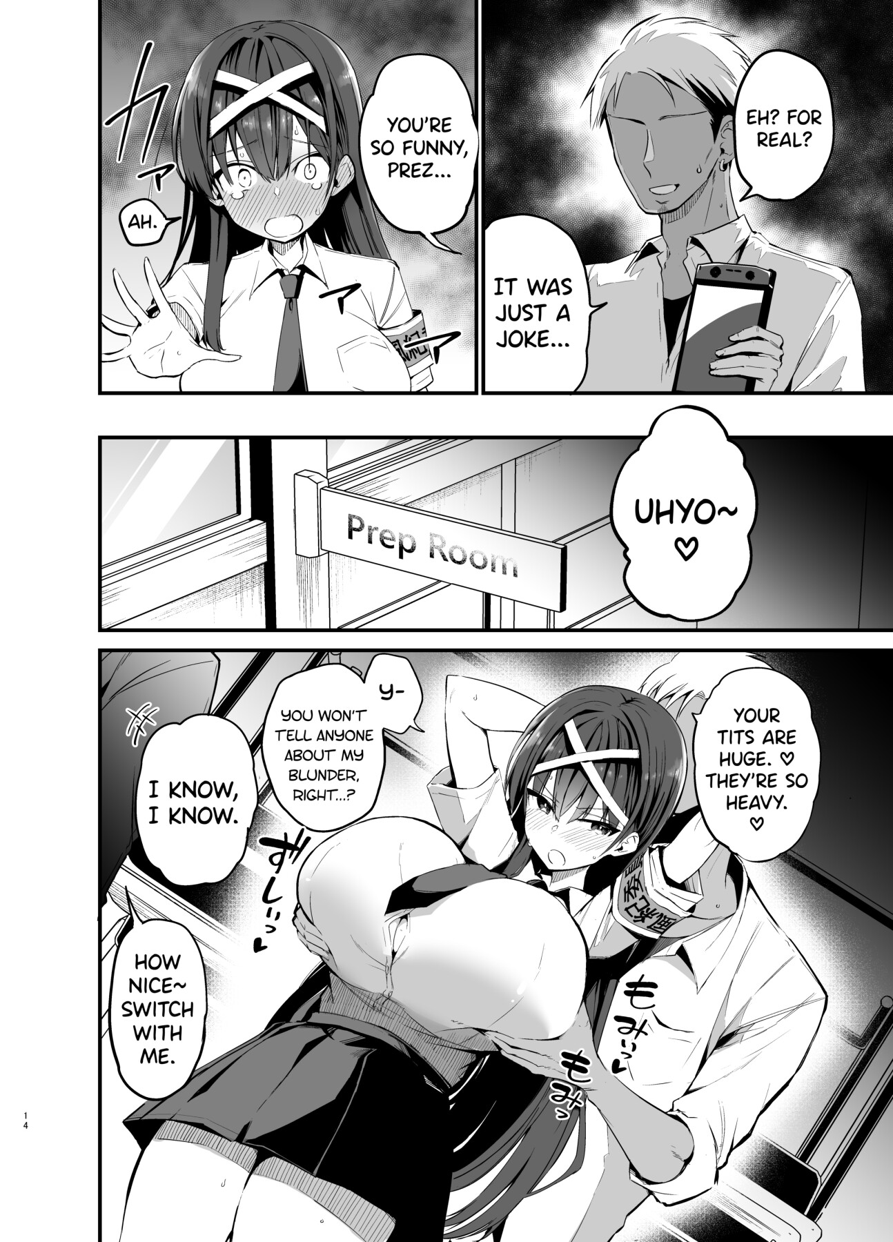 Hentai Manga Comic-The Fall of the Morals Committee President-Read-13